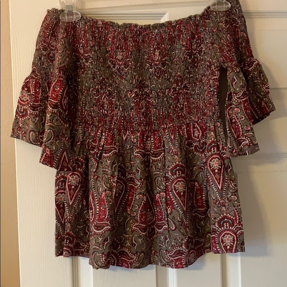 Hollister off the shoulder top